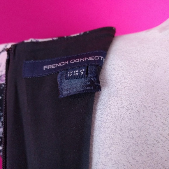 @ French Connection sz 8 Aline Purple Dress - Picture 5 of 7